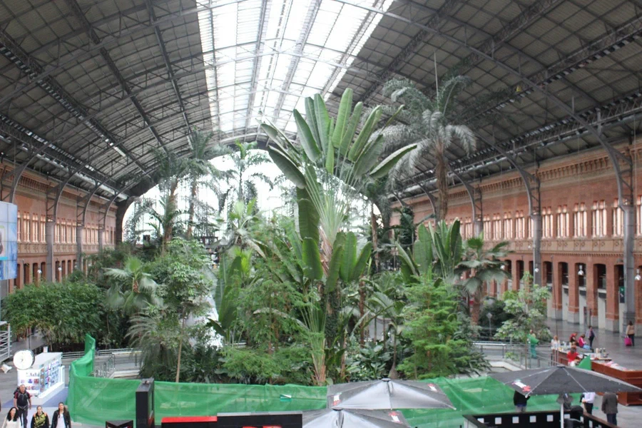 Station Atocha in Madrid, Spain